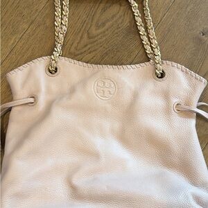 Tory Burch Pink Leather Shoulder Bag